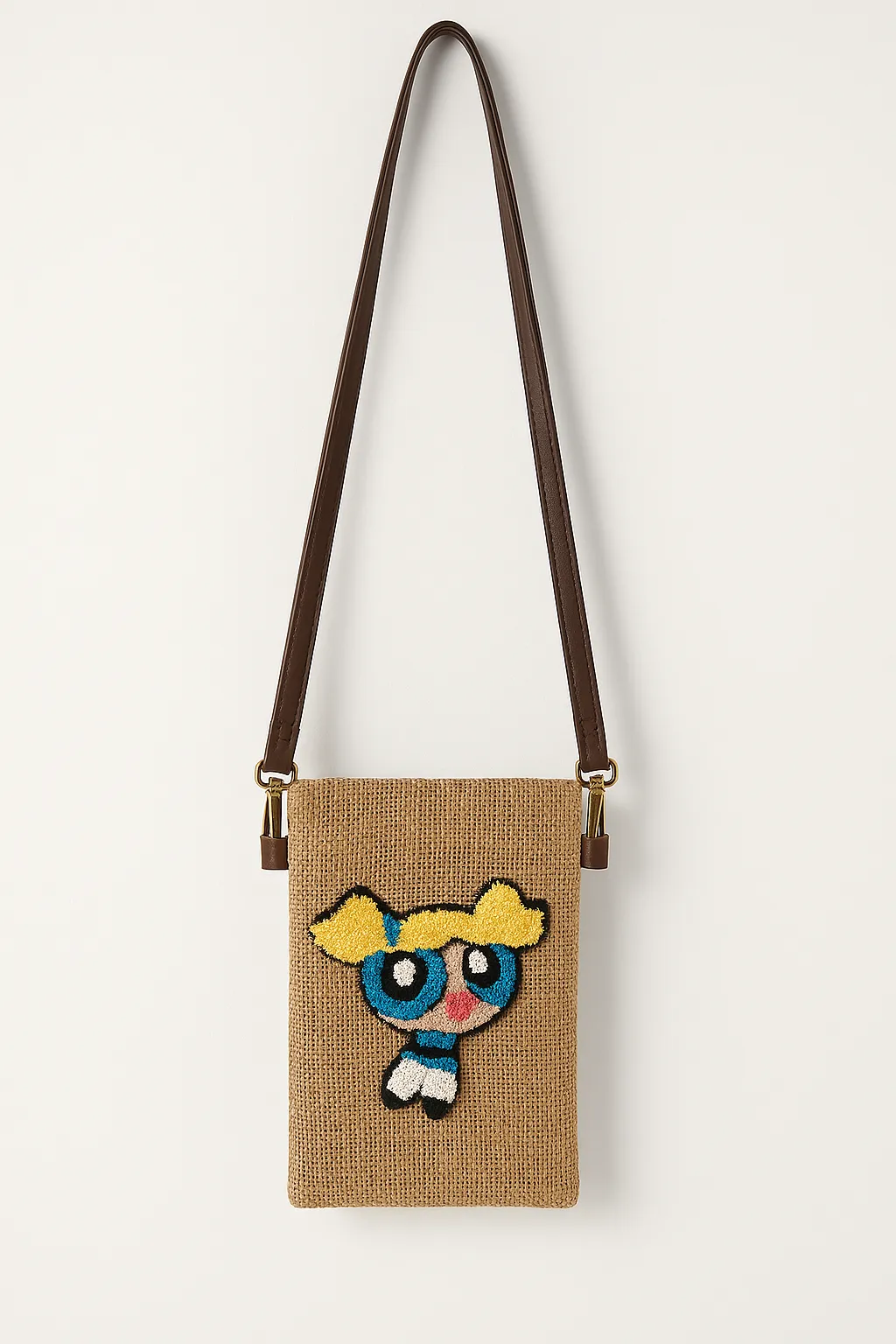 PUNCH Jute phone bag