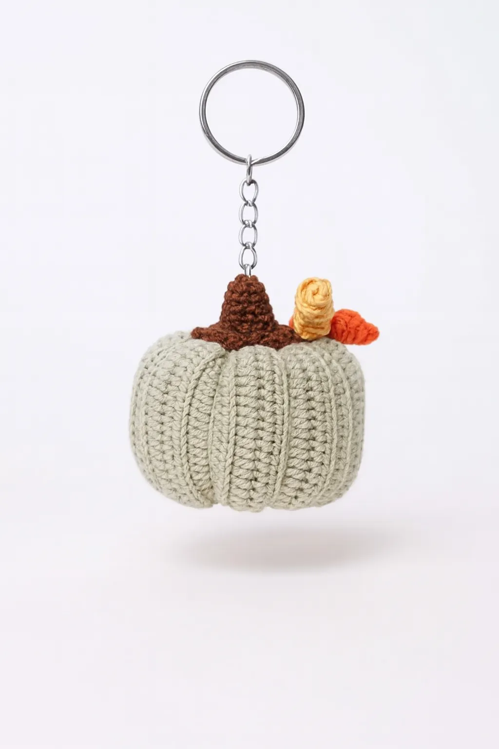 Amigurumi Balkabağı Anahtarlık – 8 cm