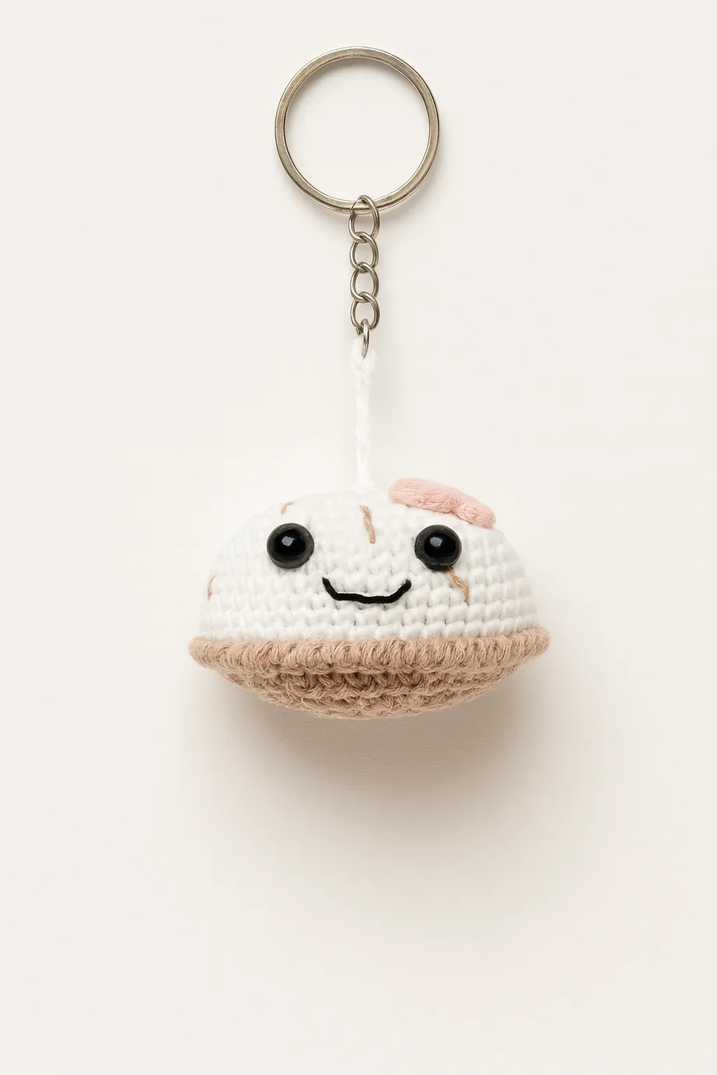 El Yapımı Amigurumi Etipuf Anahtarlık – 10 cm