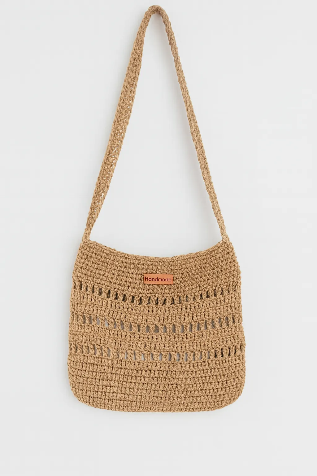 El Yapımı Örgü Hasır Çanta
