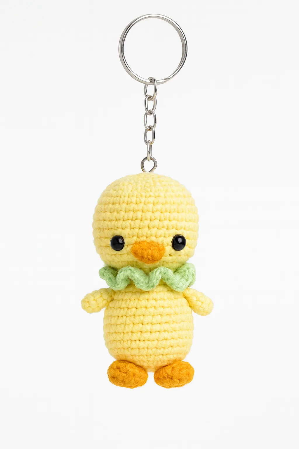 El Yapımı Amigurumi Ördek Anahtarlık