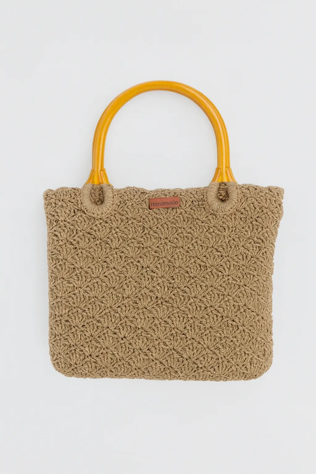 El Örgüsü Hasır Çanta