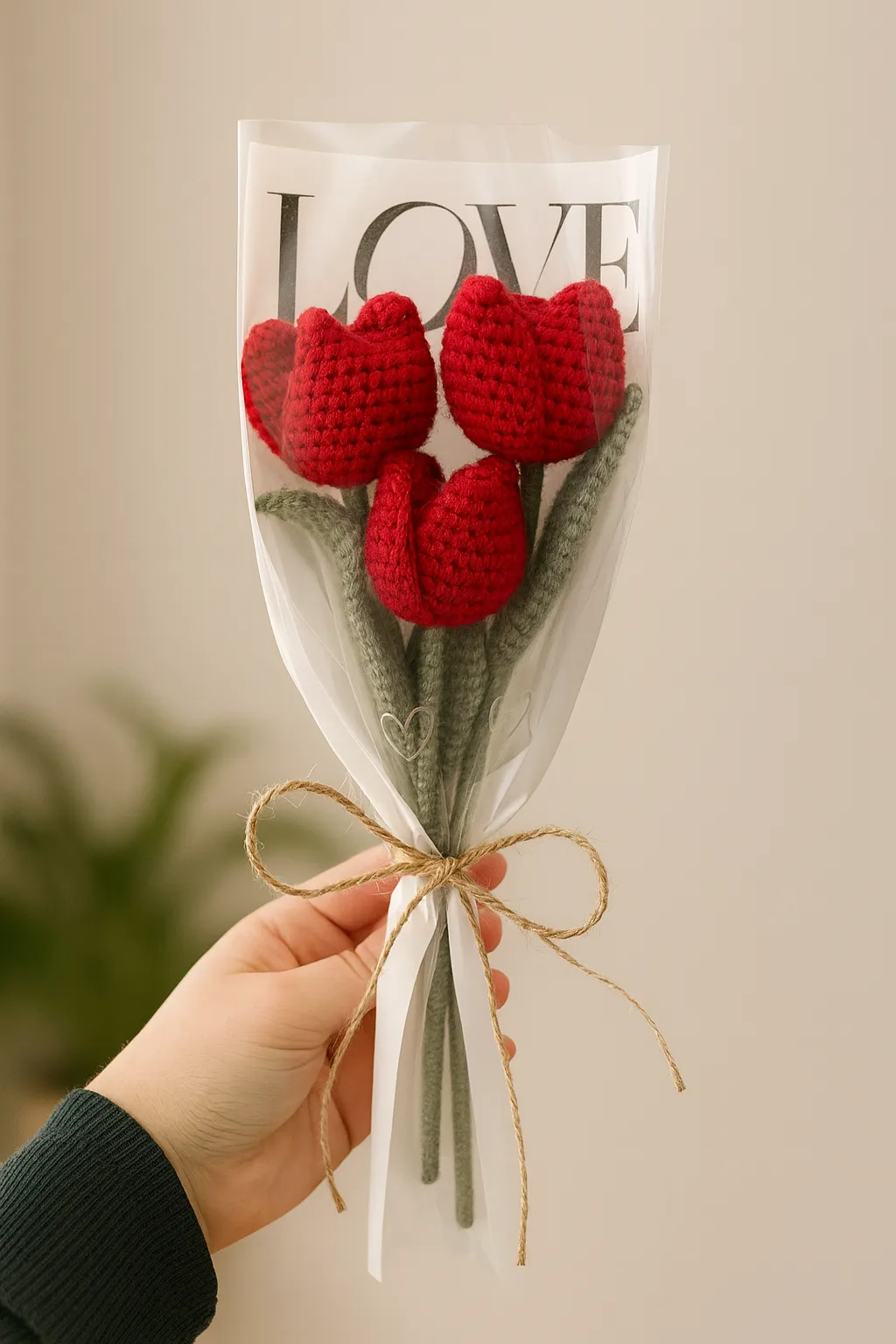 Tulip Bouquet Red