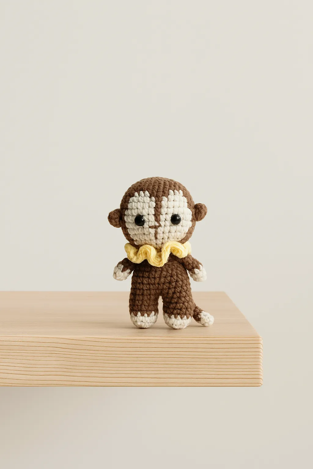 El Örgüsü Amigurumi Maymun Oyuncak