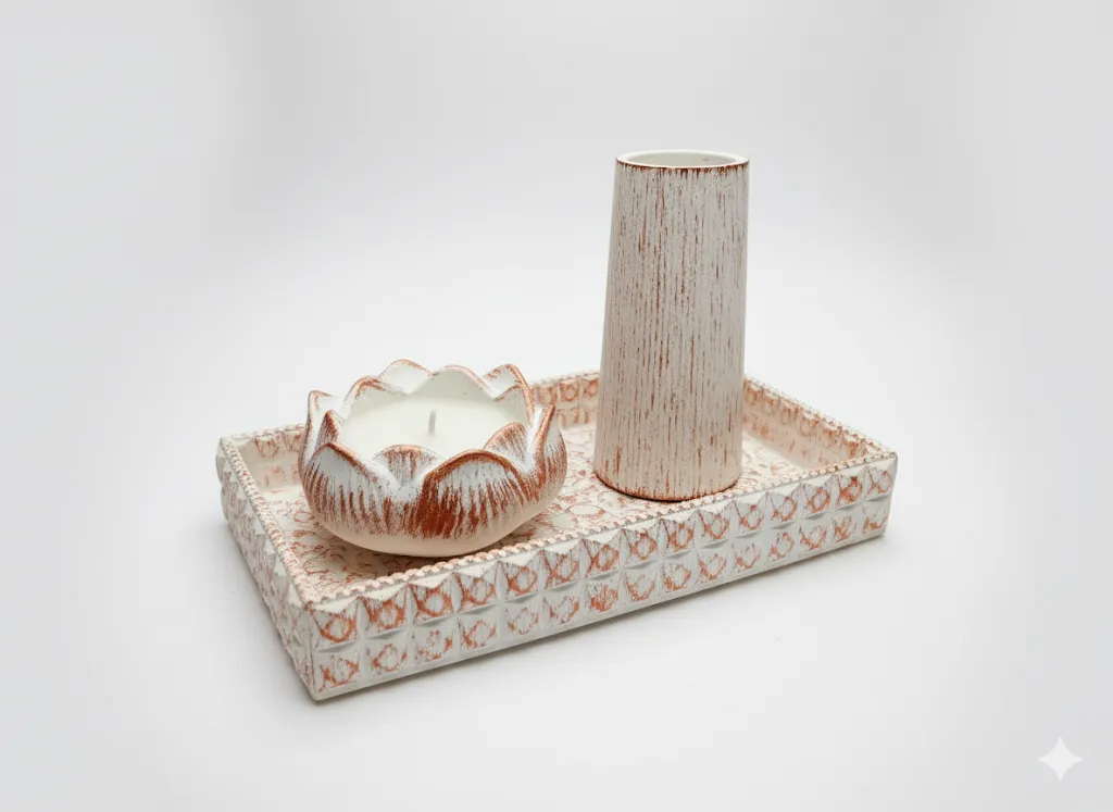 Peace and Elegance: Minimalist Decorative Set