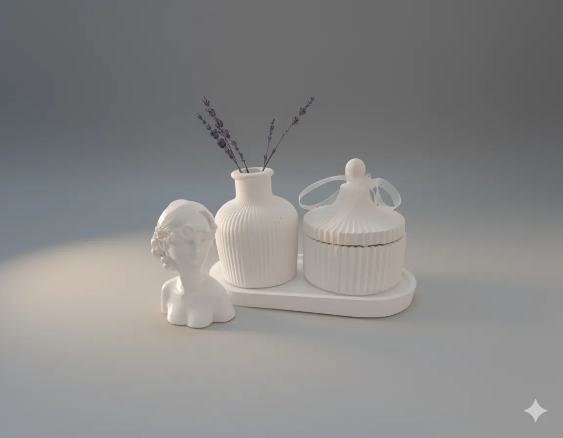 Woman Figurine Set
