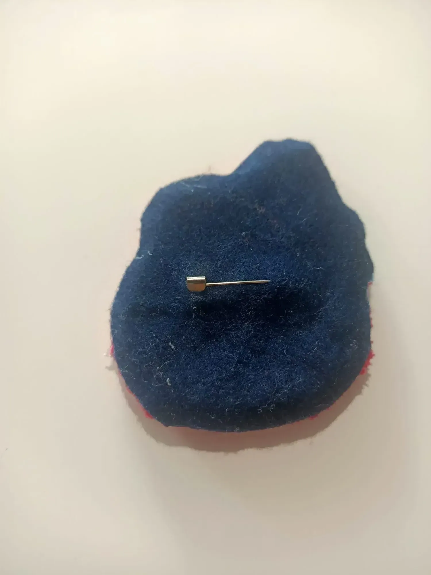 Pembe Tavşan Figürlü Ponpon Broş - El Yapımı Özel Tasarım