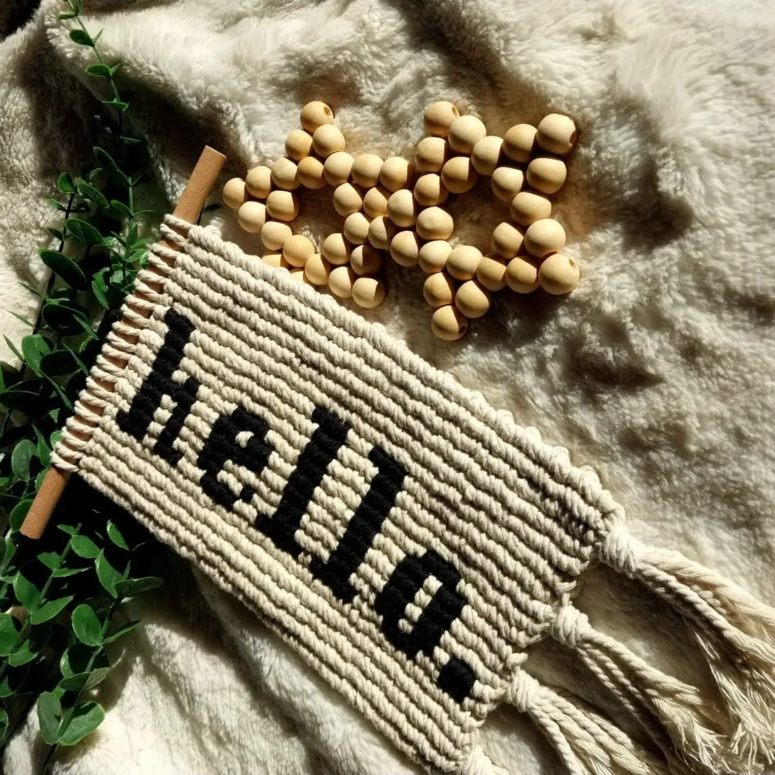 🌸 Hello Duvar & Kapı Süsü 🌸