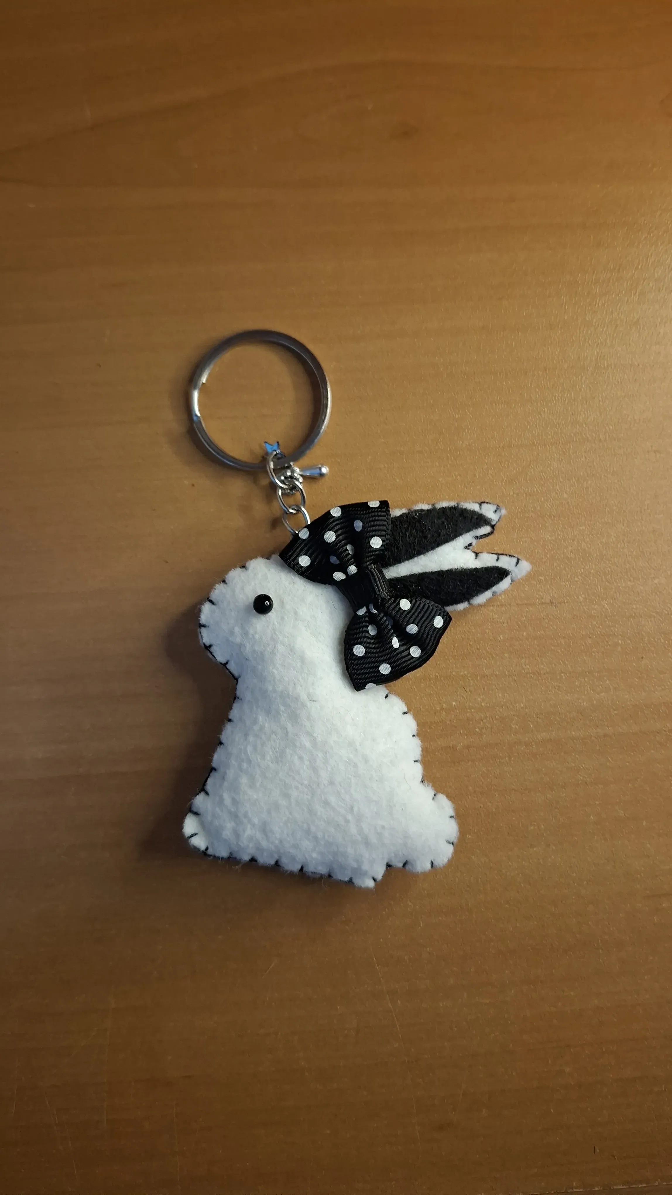 Fiyonklu Tavşan Anahtarlık
