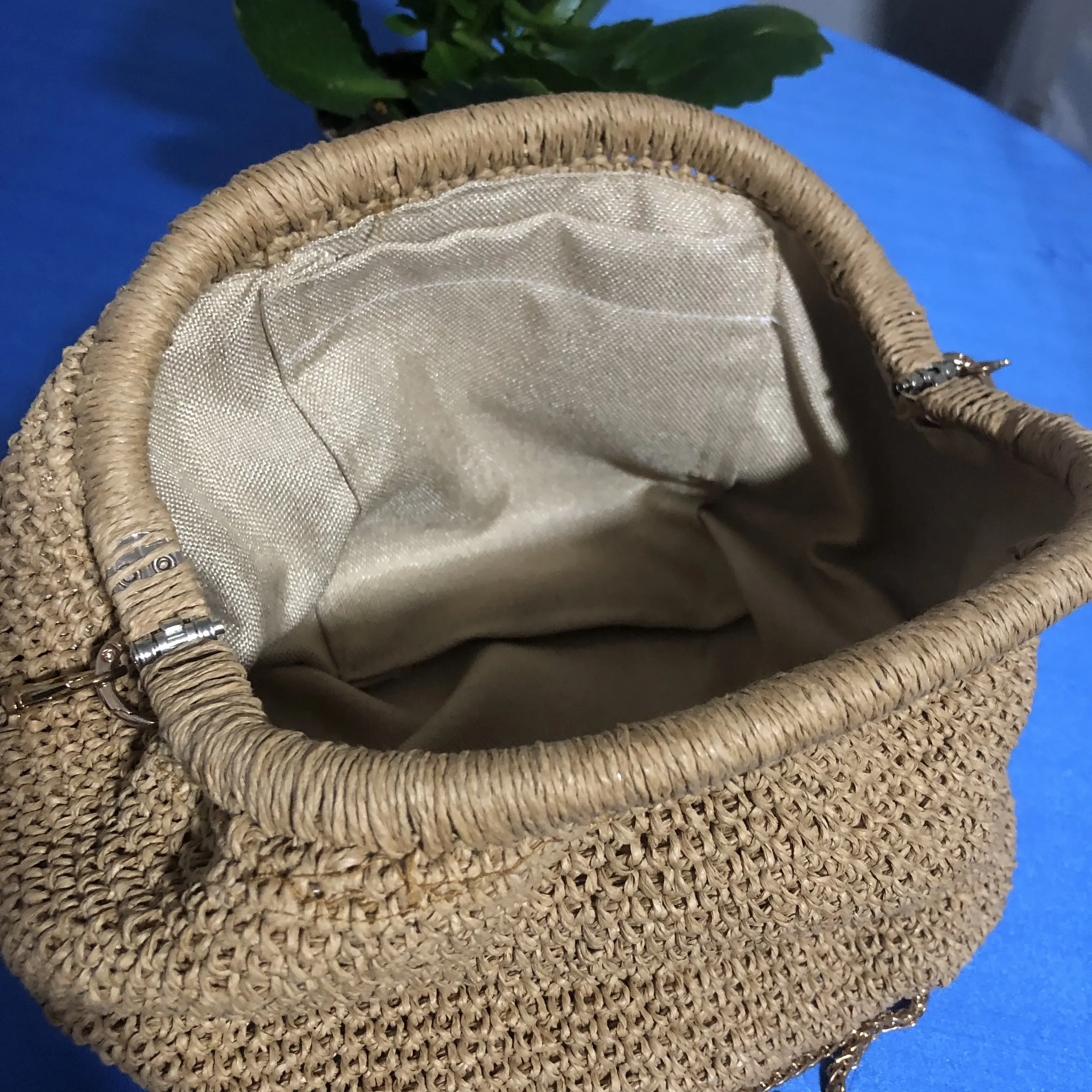 Kağıt İp Örgü Omuz Çantası - Craft Burslu Tasarım, El Emeği