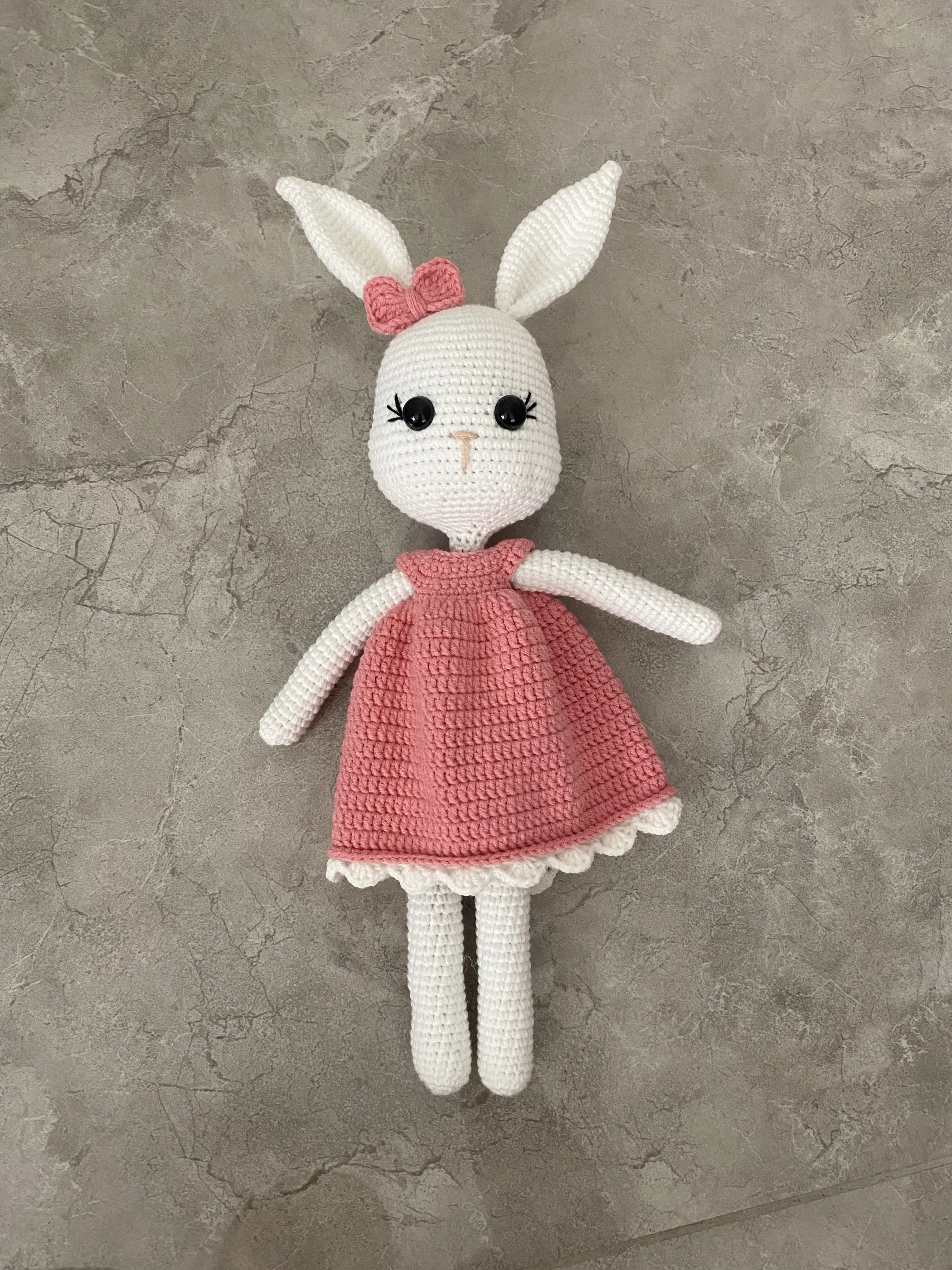 Amigurumi Giysili Tavşan Bebek