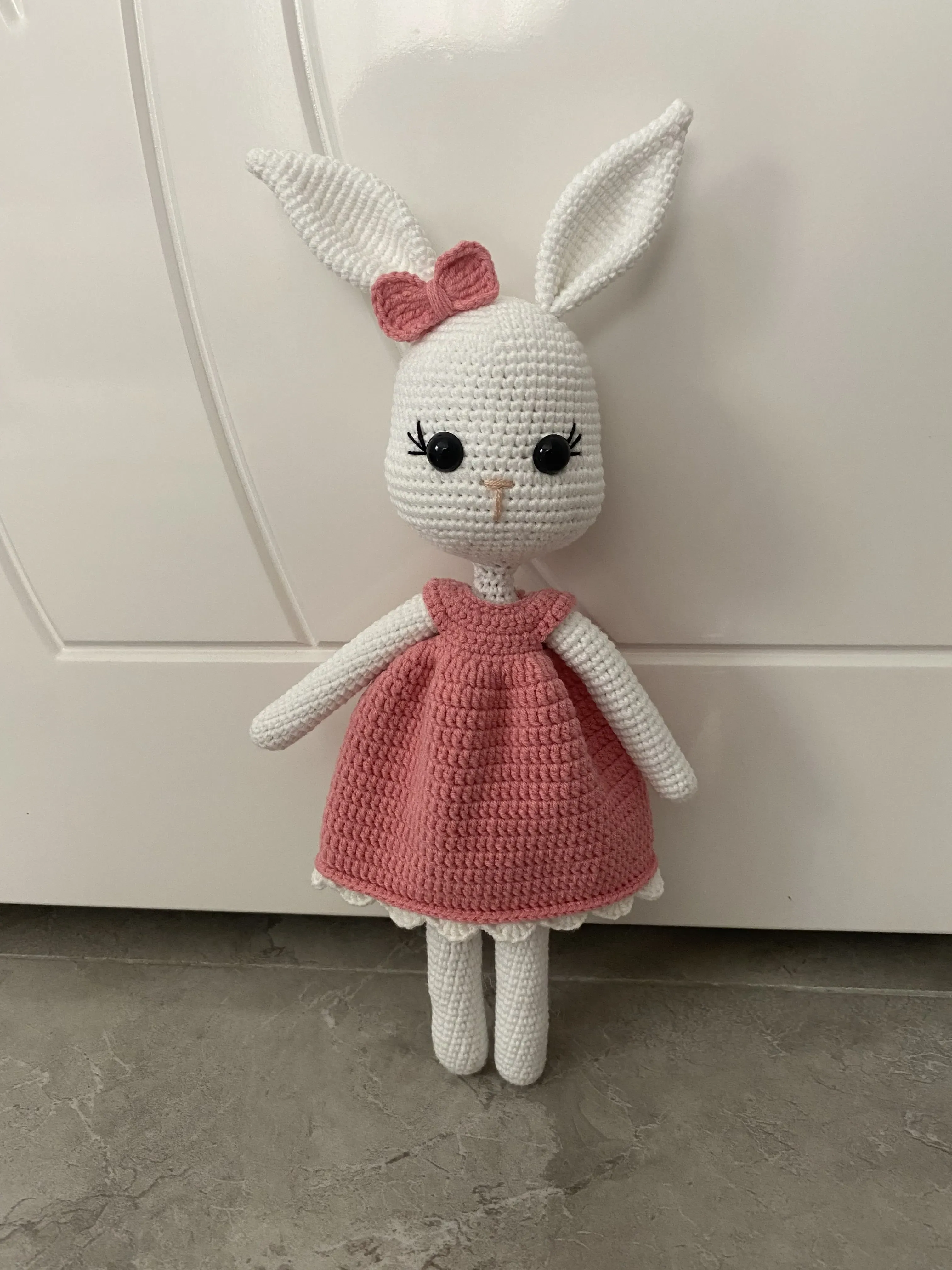 Amigurumi Giysili Tavşan Bebek