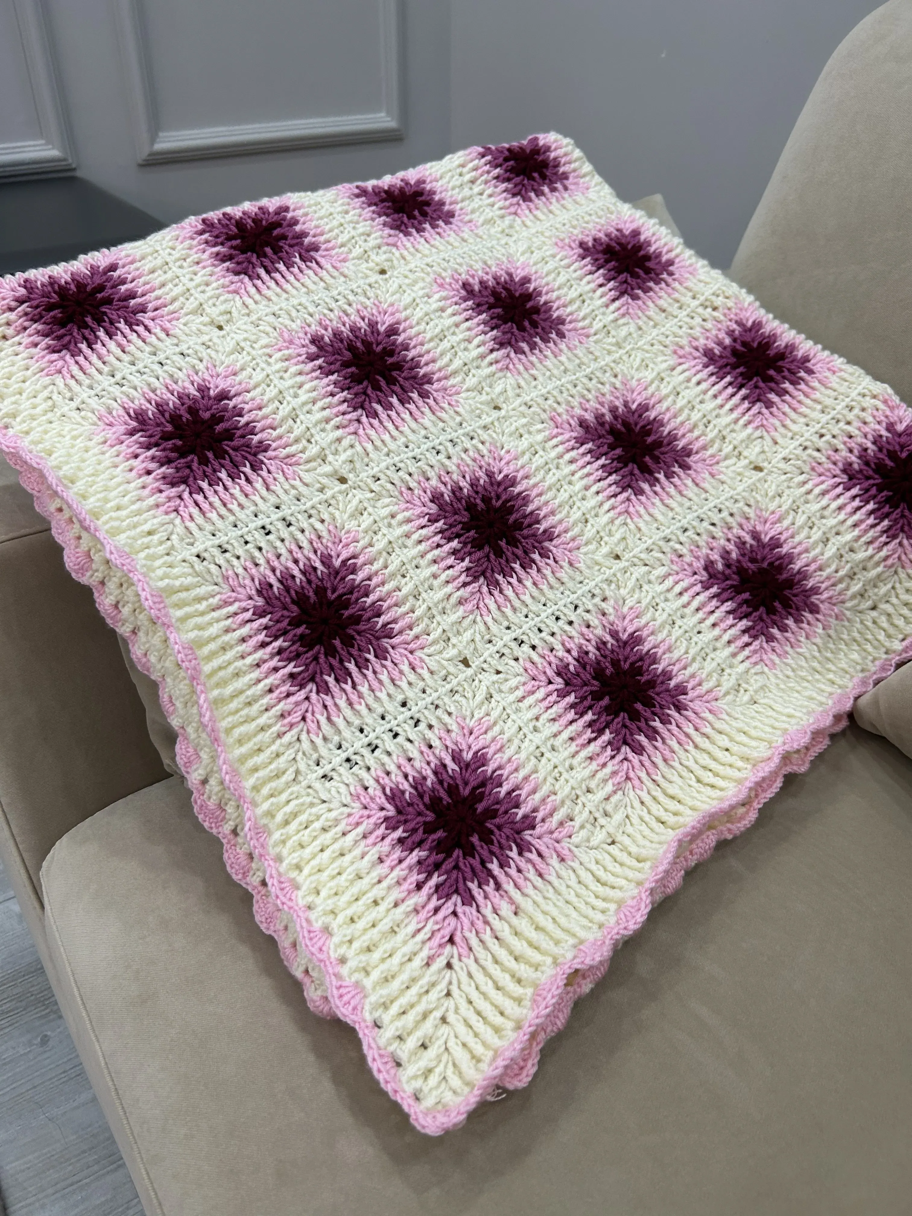 El Örgüsü Bebek Battaniyesi – Himalaya Anti-Pilling