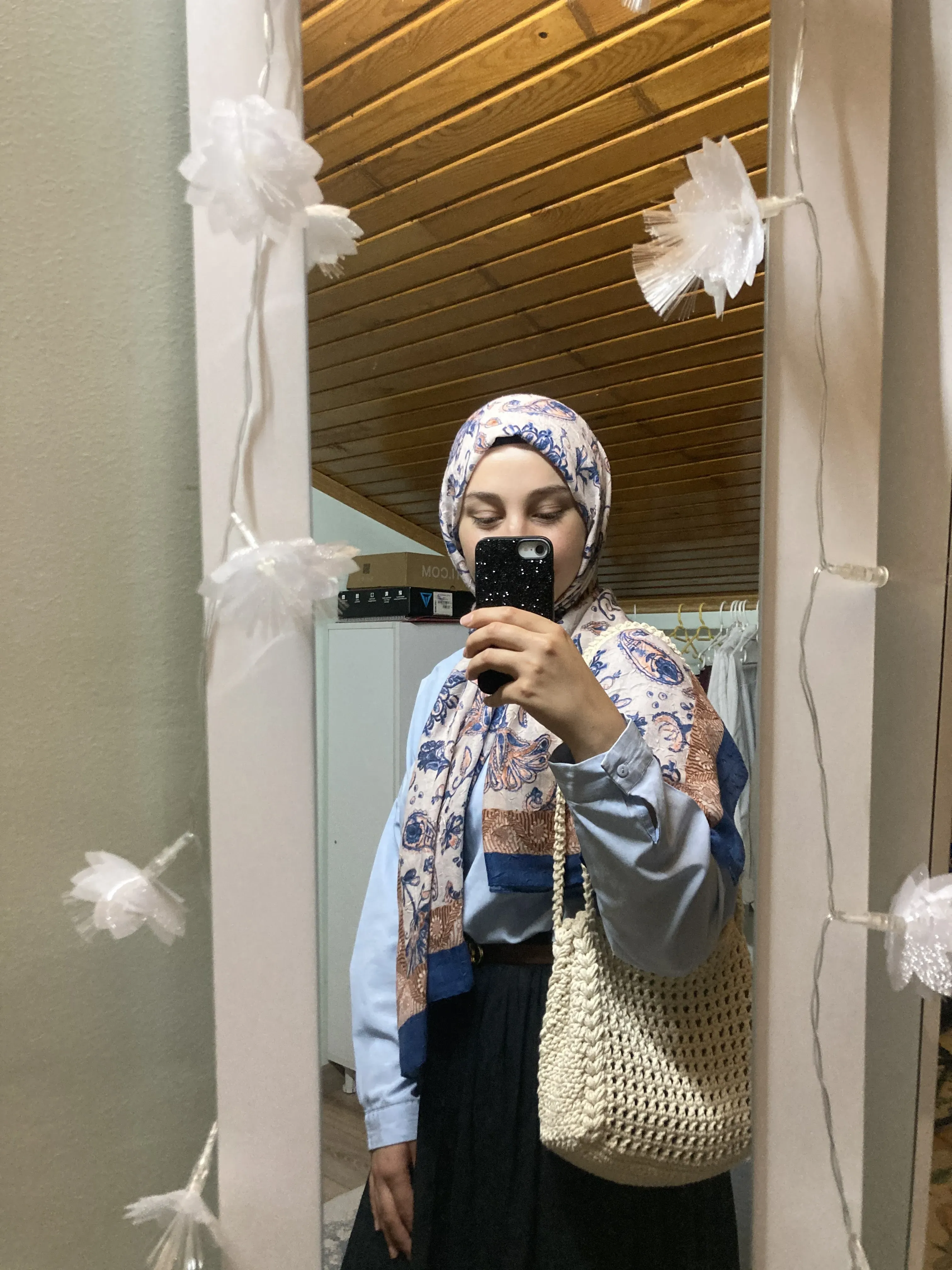 Cream Colored Macrame Bag | Bohemian Style
