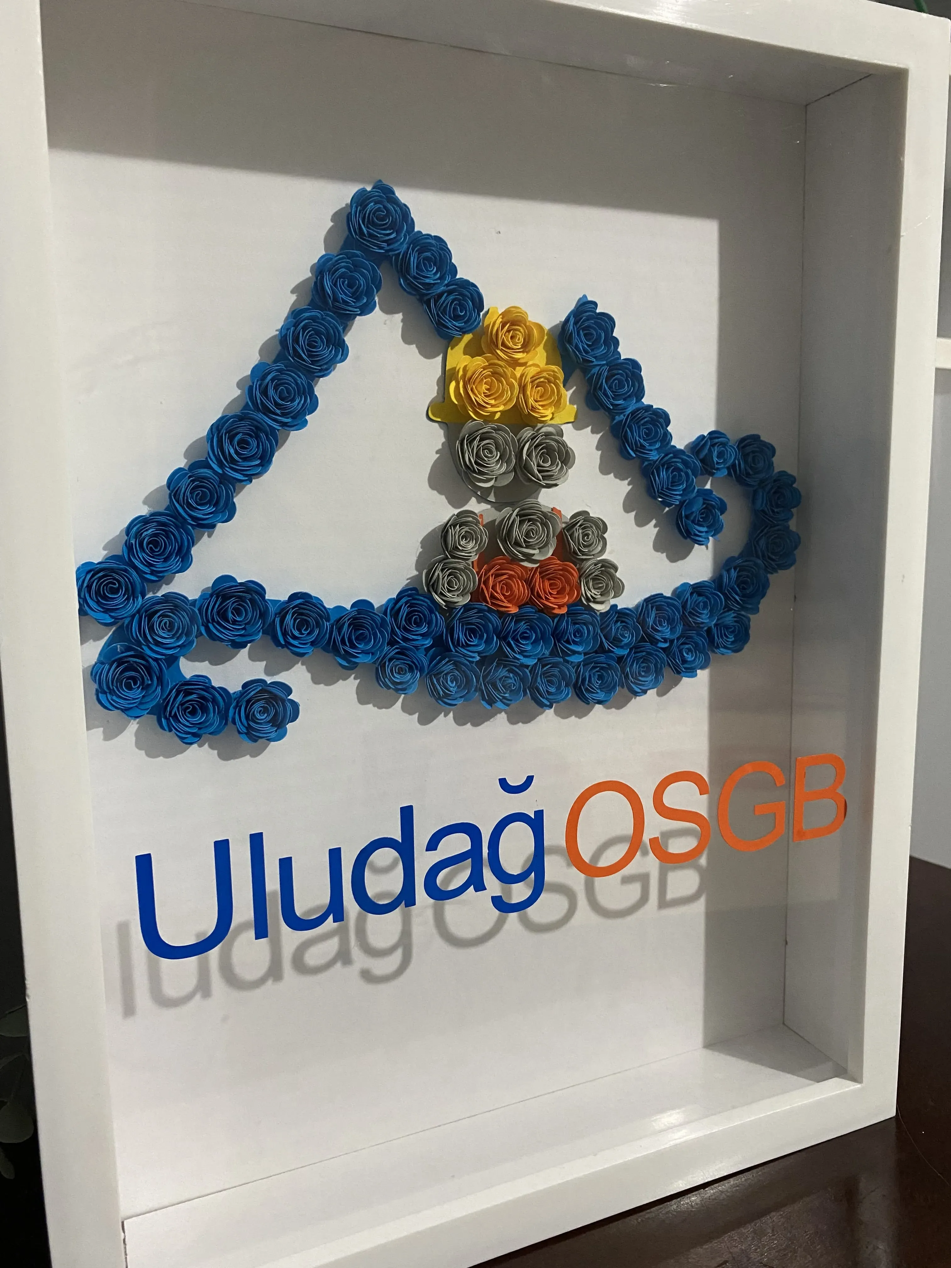 Personalized Gift Frame Flower – Special Day and Corporate Decorative Frame with Logo, Text, and Pattern Designs