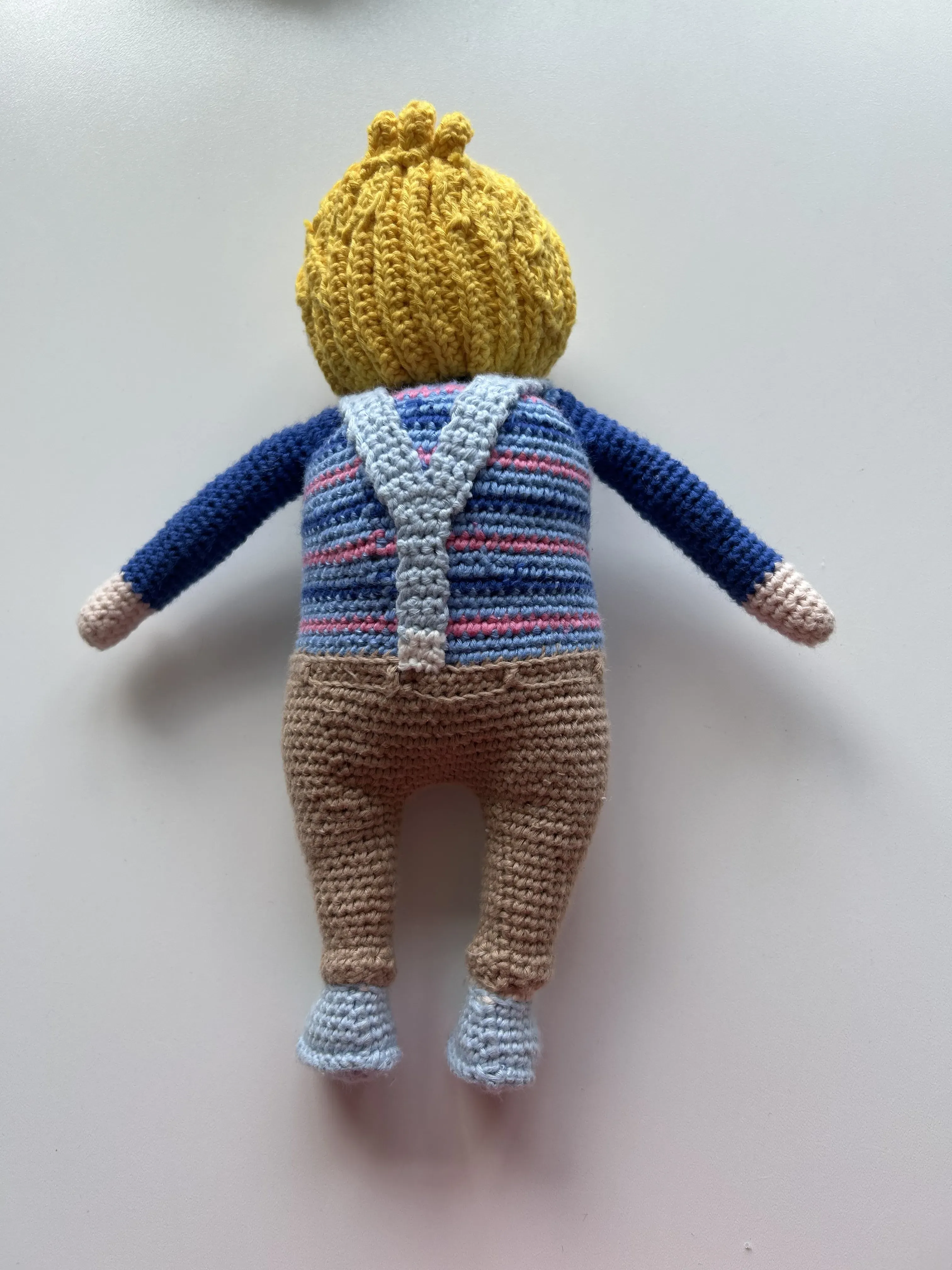 Knitted Hayri Baby Toy - Ardahan Crew Character 25 cm