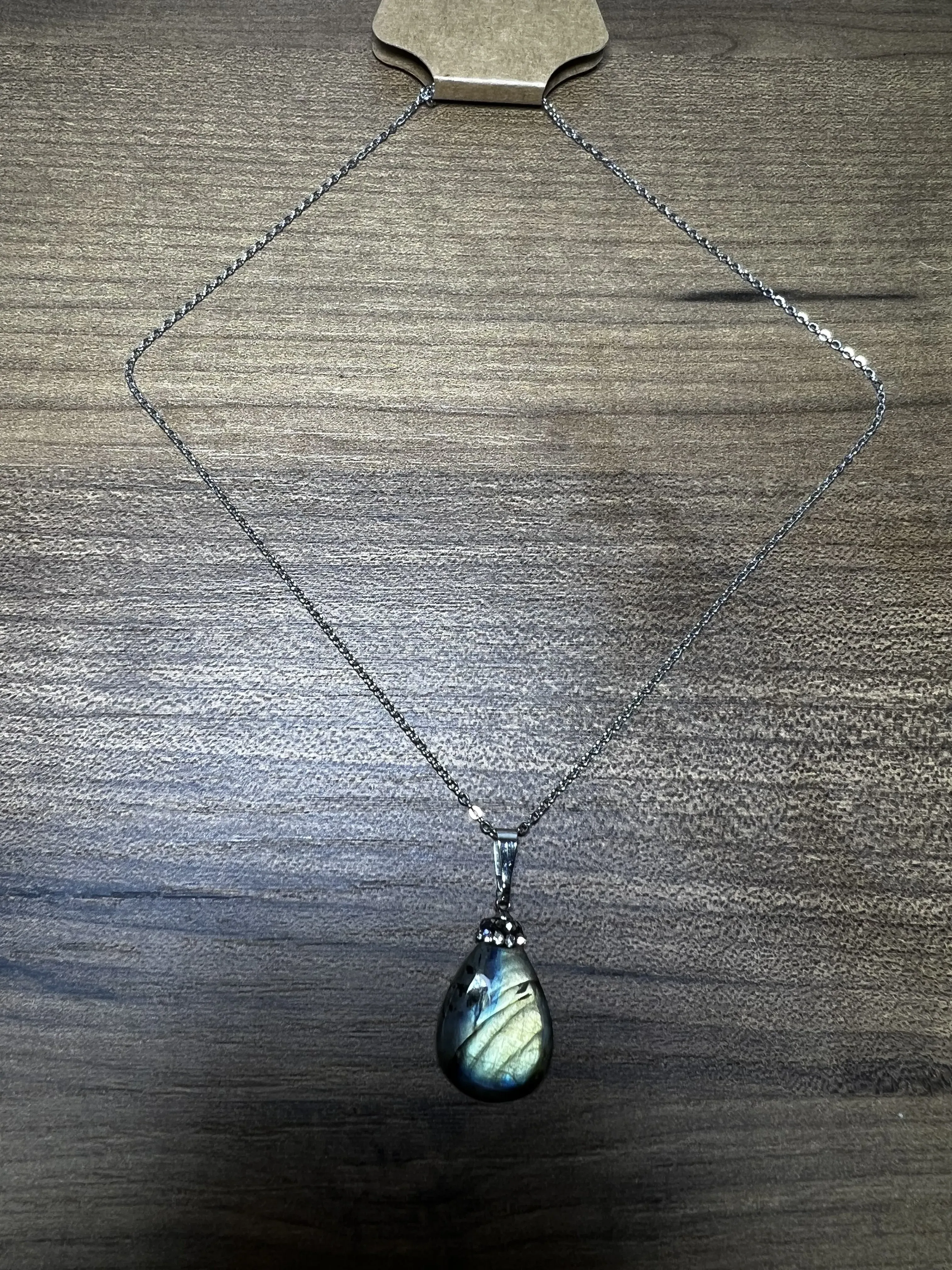 Labrodorit kolye-doğanın sırrını taşır 