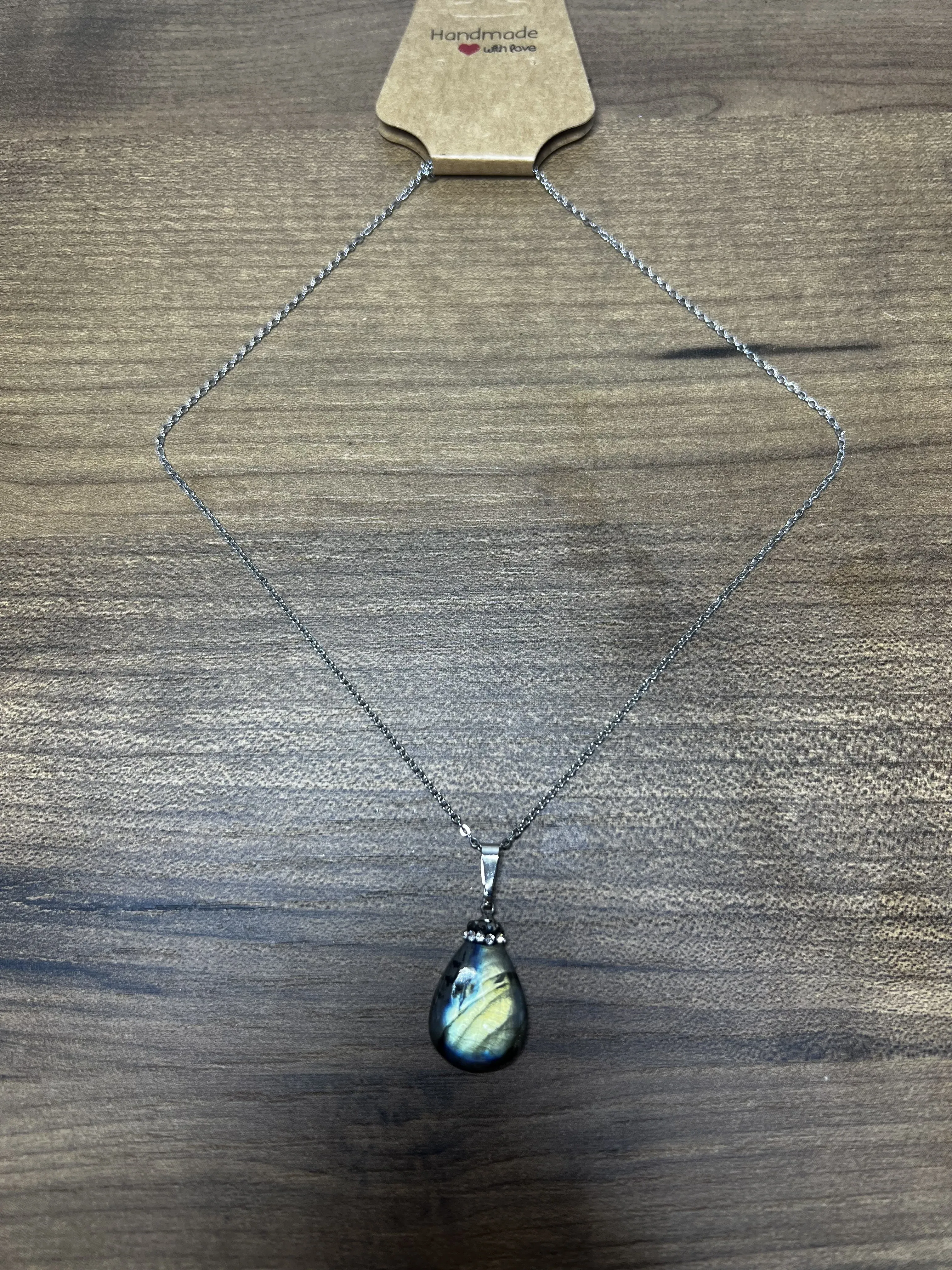 Labrodorit kolye-doğanın sırrını taşır 