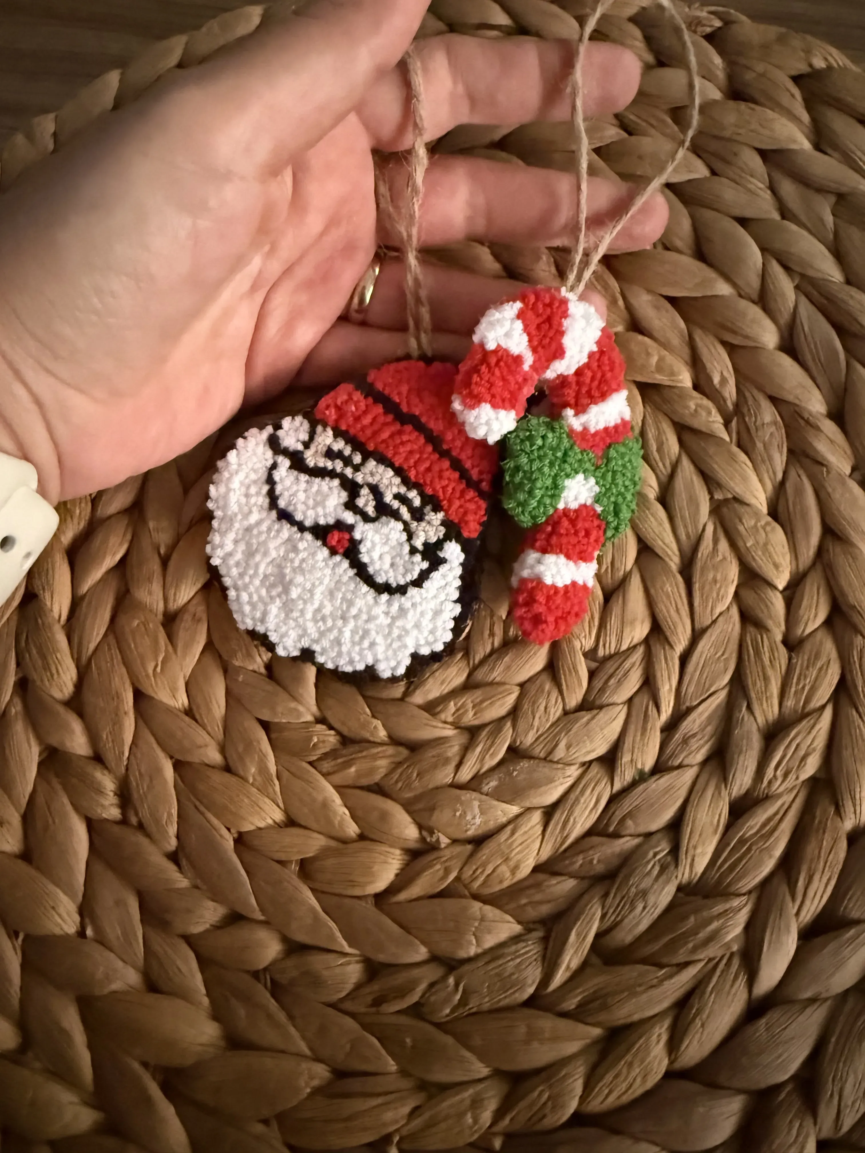 Punch Tekniği ile Üretilmiş Noel Baba ve Yılbaşı Şekeri Seti