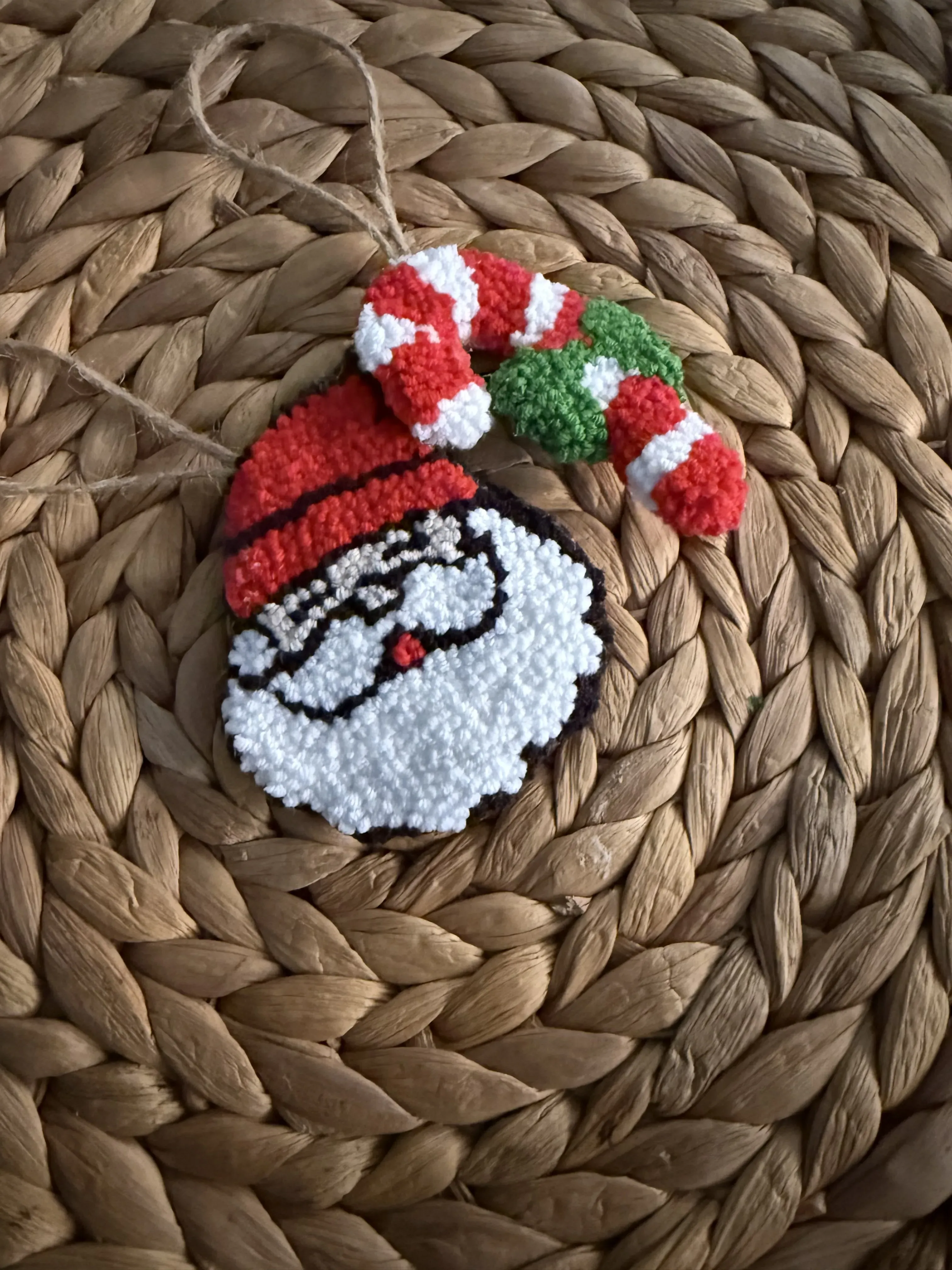 Punch Tekniği ile Üretilmiş Noel Baba ve Yılbaşı Şekeri Seti