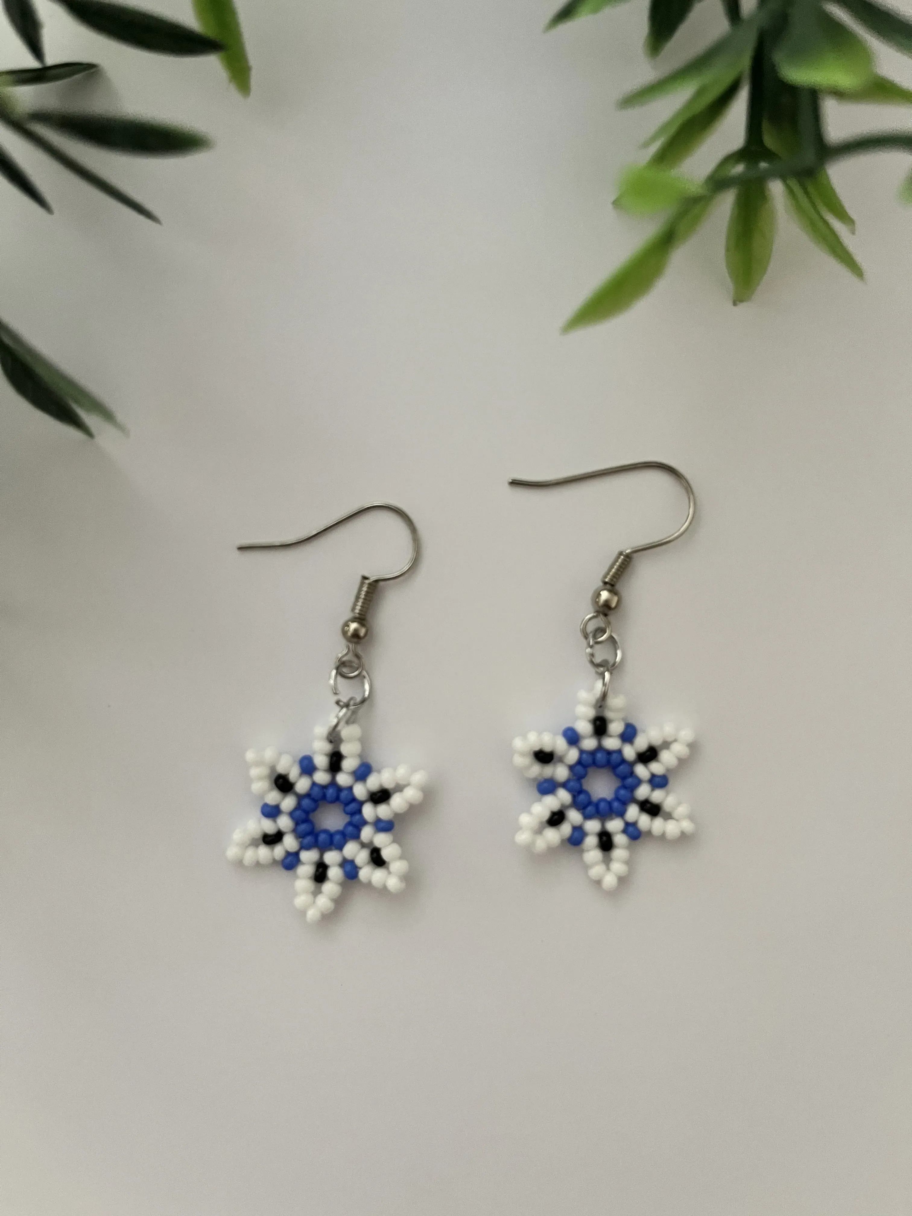 Miyuki Tarzı Minik Boncuklu Bohem Stil Çiçek Küpe