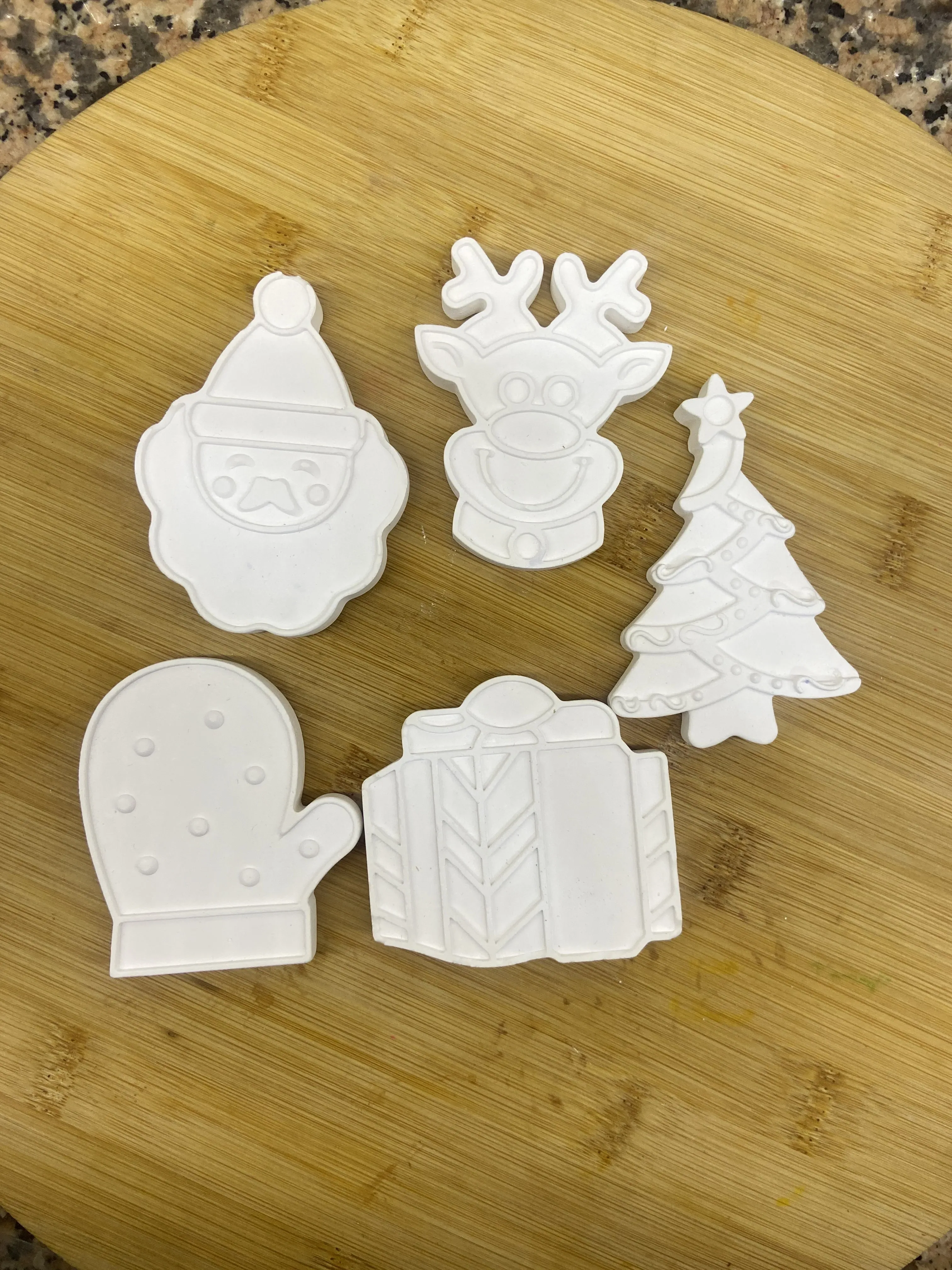 Yılbaşı Temalı Taş  Boyama Kiti