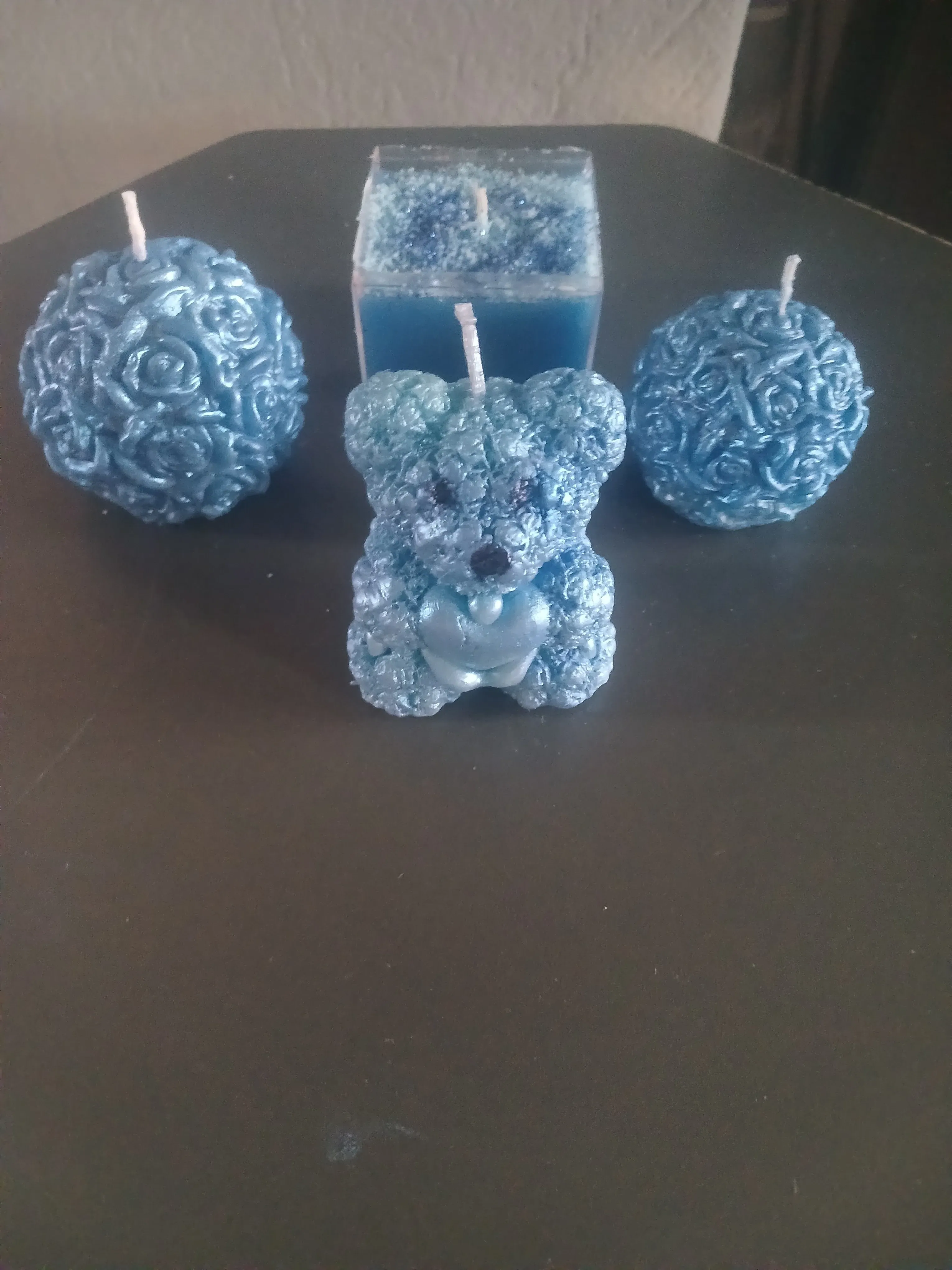 4lü set kokulu mum