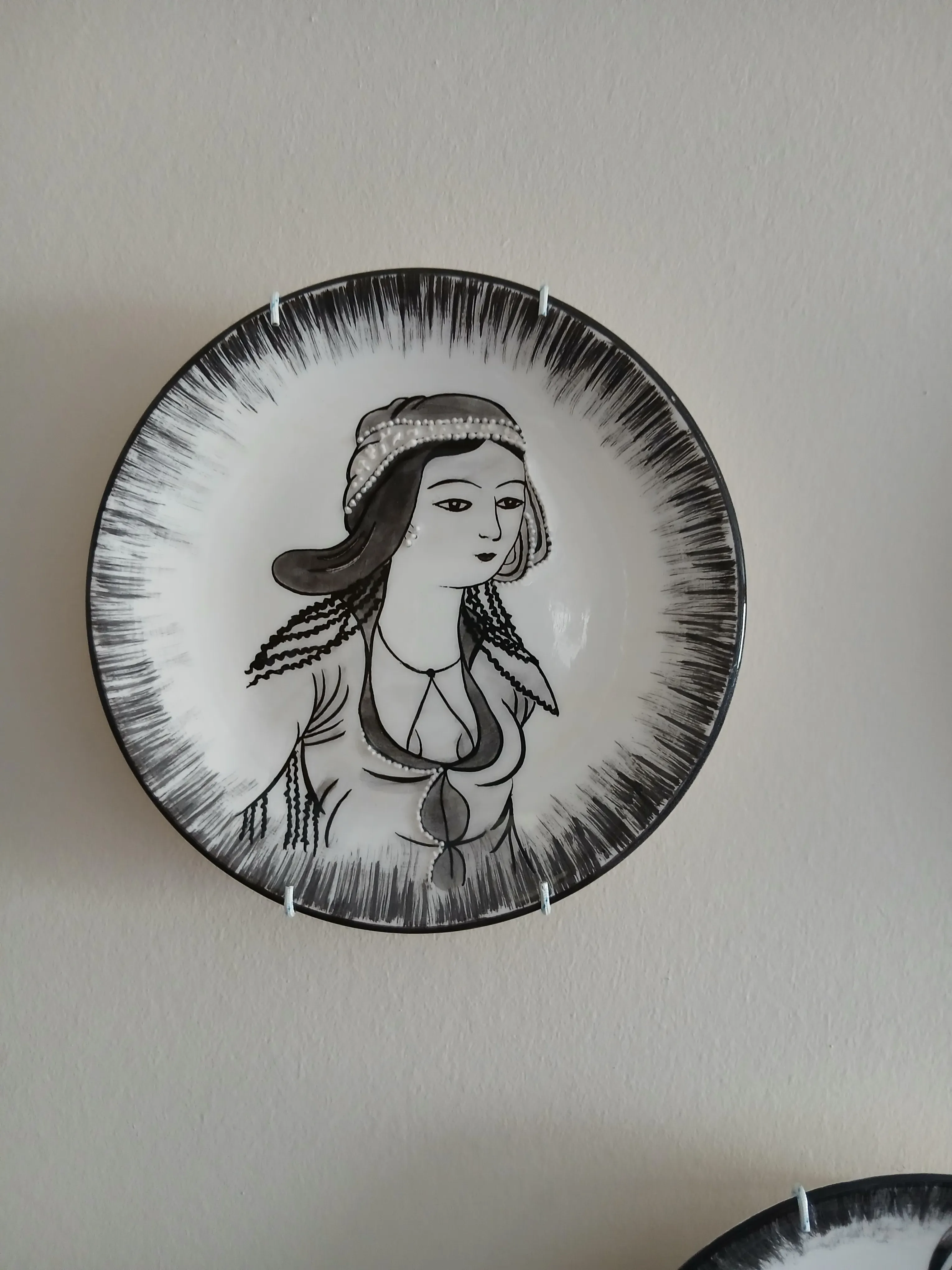 El İşçiliği Çini Tabak – Duvar Dekorasyonu