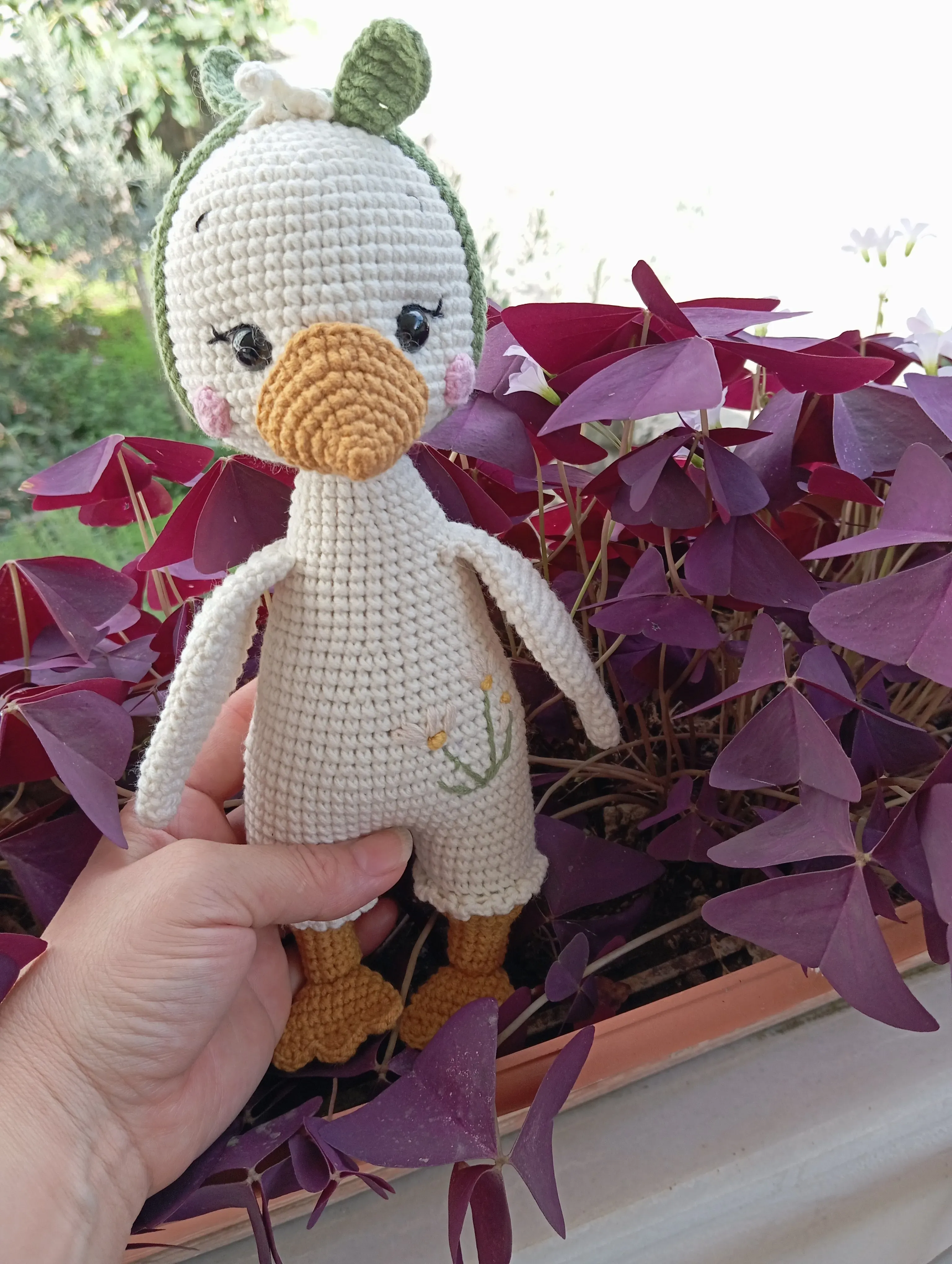 Örgü Oyuncak Kaz Bebek - Amigurumi Tekniği ile El Yapımı