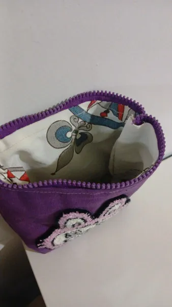 Lalubu Punch embroidered bag