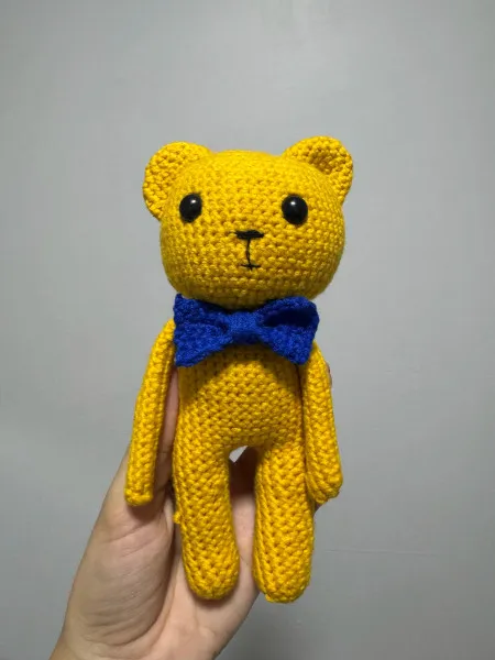 Bear Gogo Handmade Amigurumi Toy