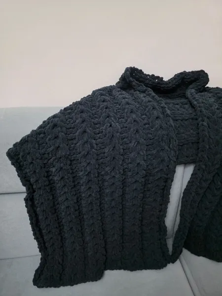 50×180 Puffy Omuz Şalı