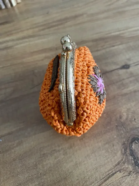 Knitted Bozukpar Wallet Keychain Knitted Wallet Clip Wallet