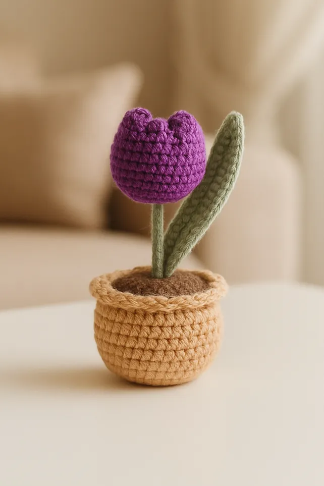 One Tulip Purple