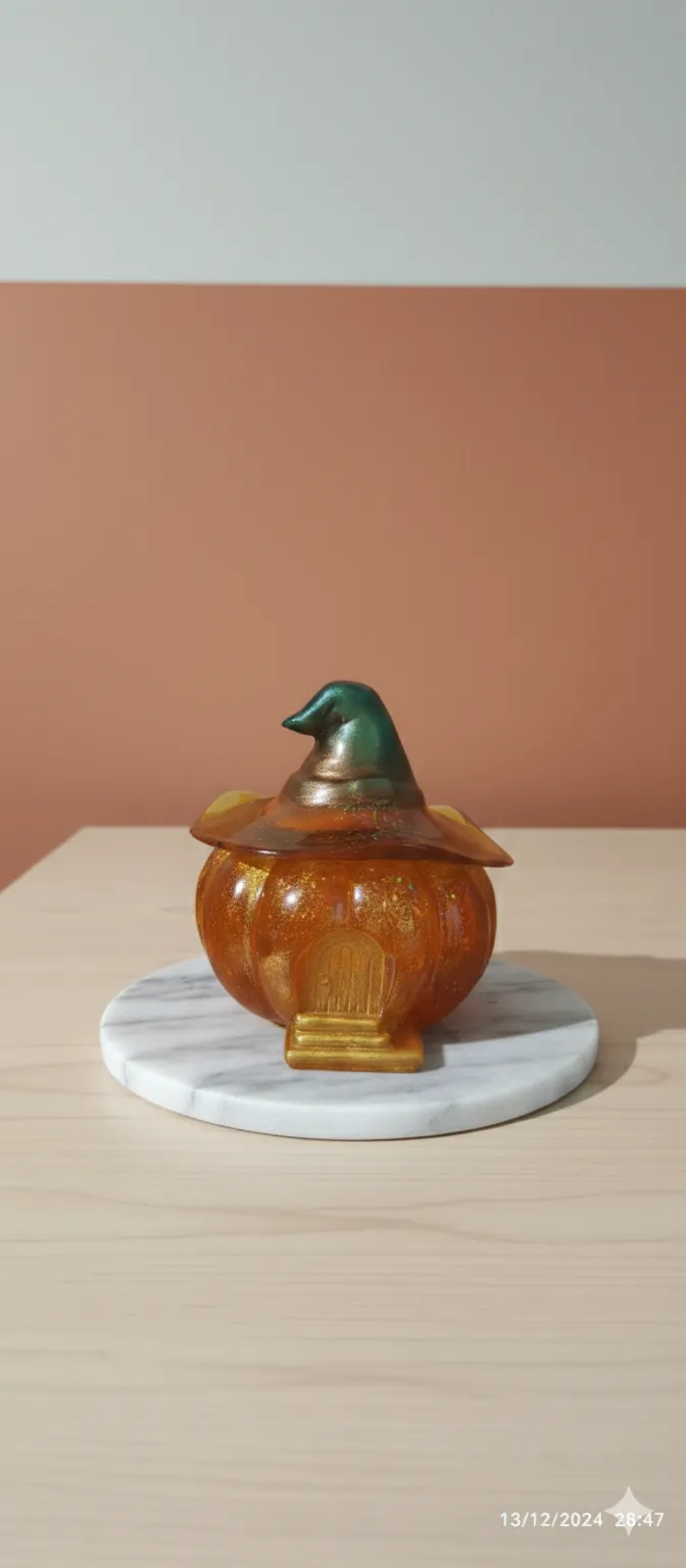 Epoksi Çok Amaçlı Takı Kutusu Dekoratif ve El Yapımı Epoksi Obje