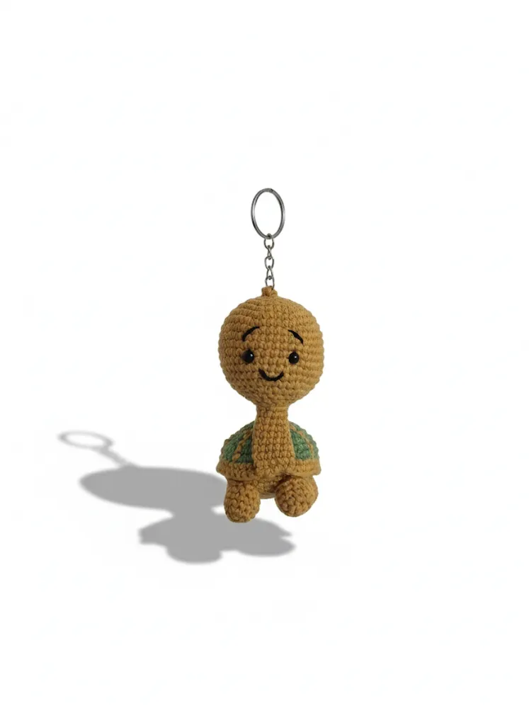 Amigurumi tosbik keychain