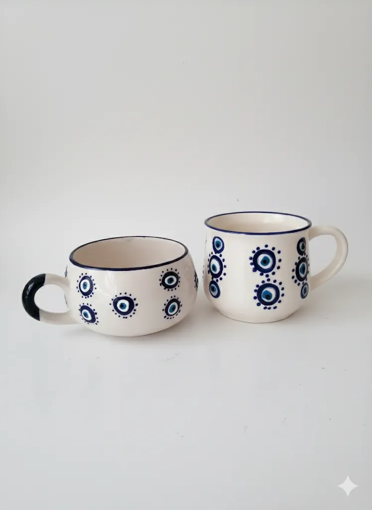 Güne Enerji Katın: Modern Kupa Seti