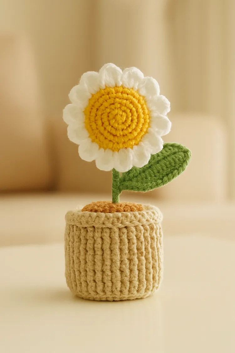 Daisy Flowerpot Large Size
