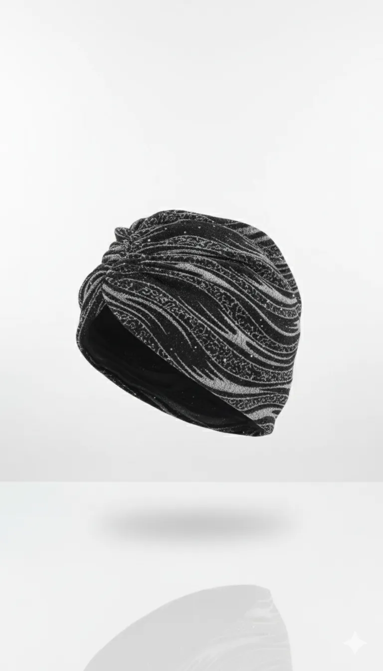 Siyah Lastikli Kumaş Dış Bonesi