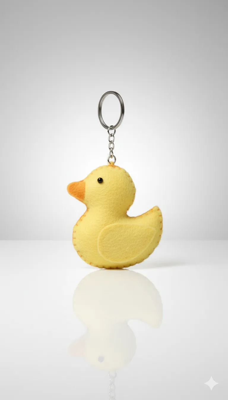 Ördek Figürlü Anahtarlık