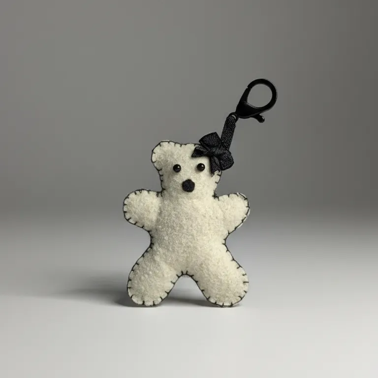 Ayıcık Figürlü Anahtarlık