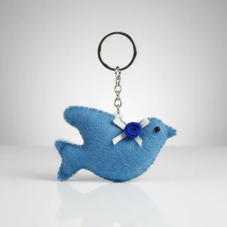 Kuş Figürlü Anahtarlık