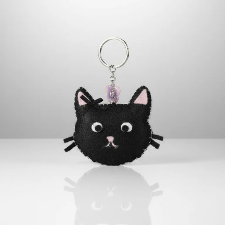 Kedili Charm Anahtarlık