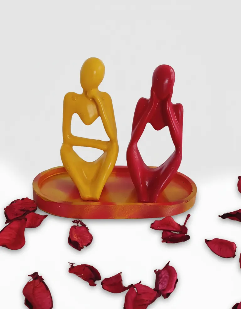 Galatasaray Temalı Dekoratif İnsan Figürü Obje