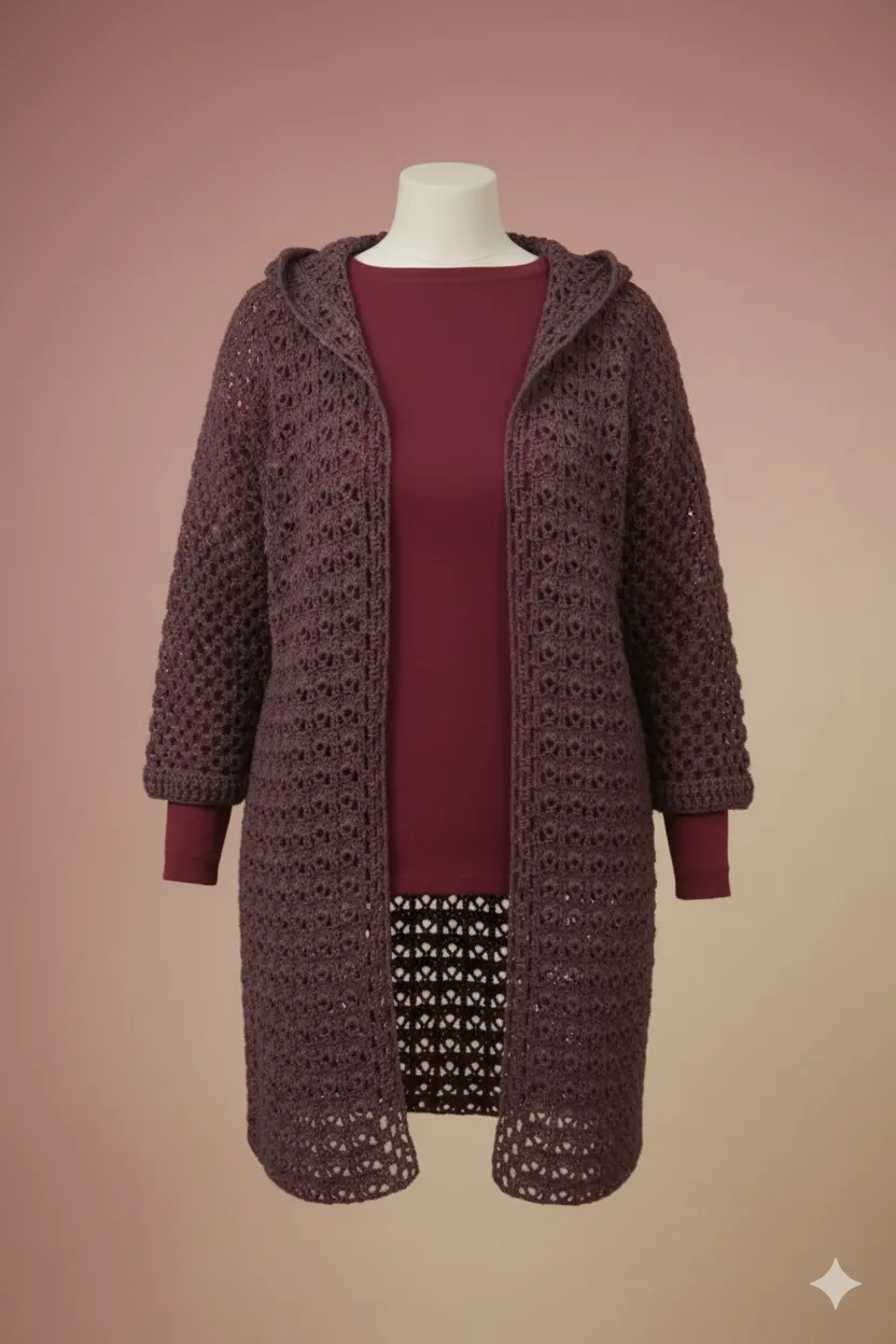 El Örgüsü Mor Hırka