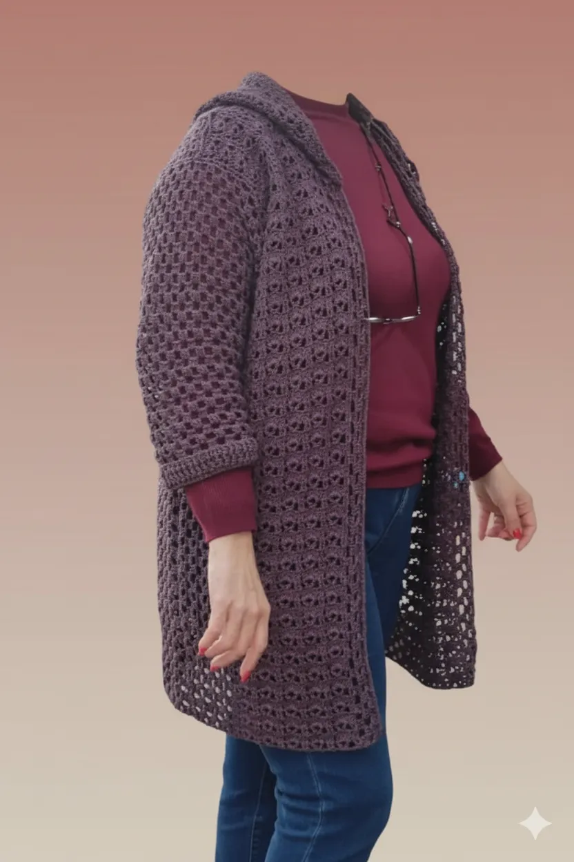 El Örgüsü Mor Hırka