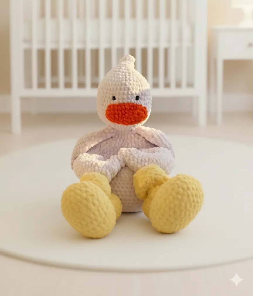 Sleep Companion – Hand Knitted, Safe and Cute for Little Ones