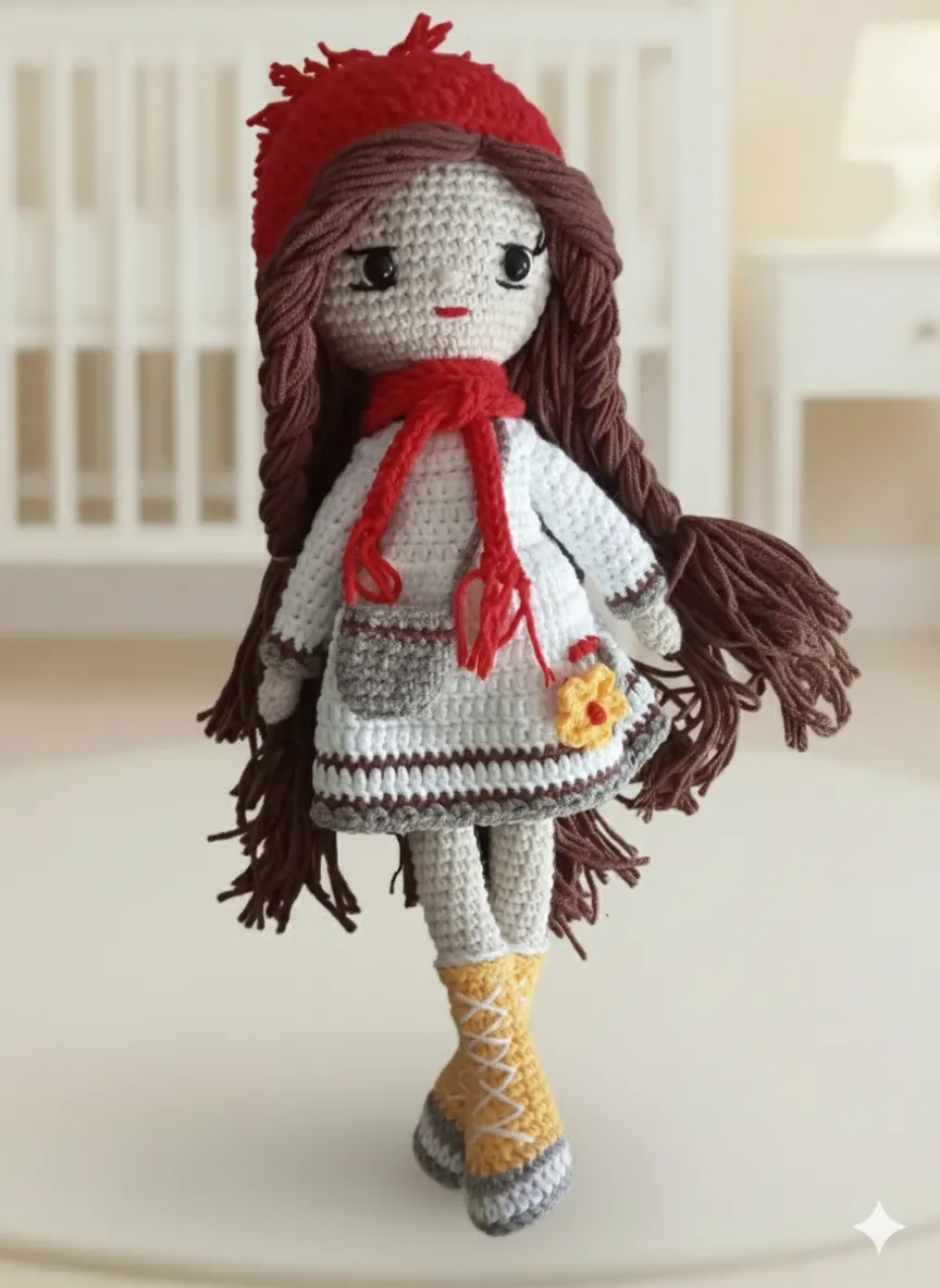 Beyaz Ebiseli Kış Güzeli