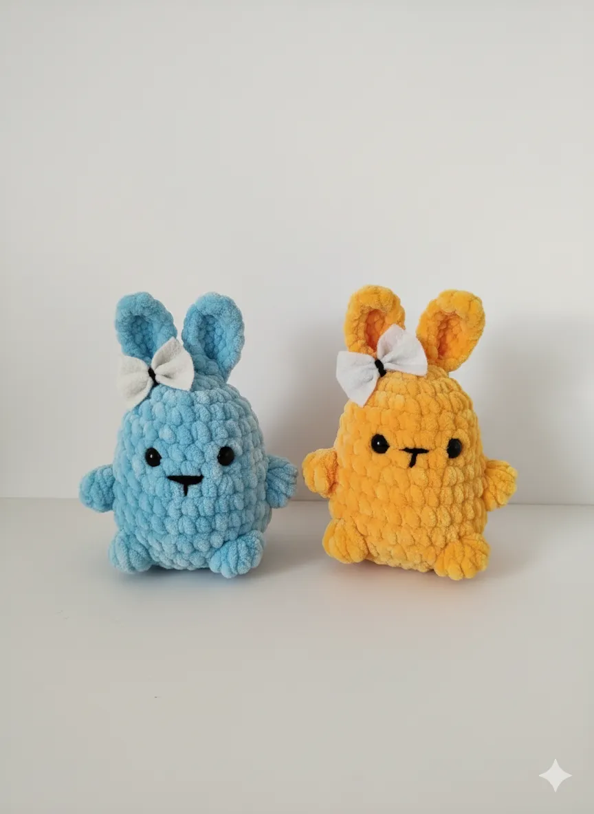Amigurumi Tavşan Kardeşler