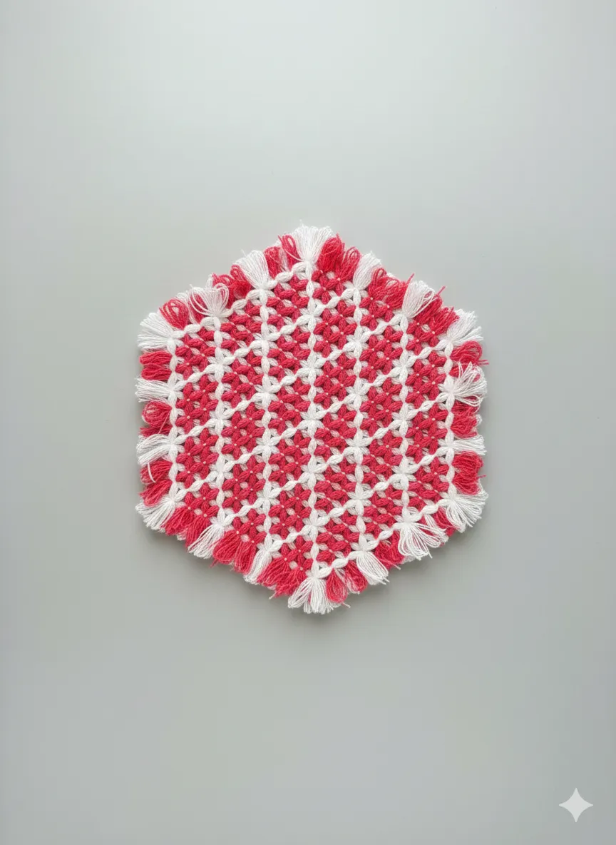 El Örgüsü Kasnak Lif – Yumuşak ve Kullanışlı Banyo Lifi